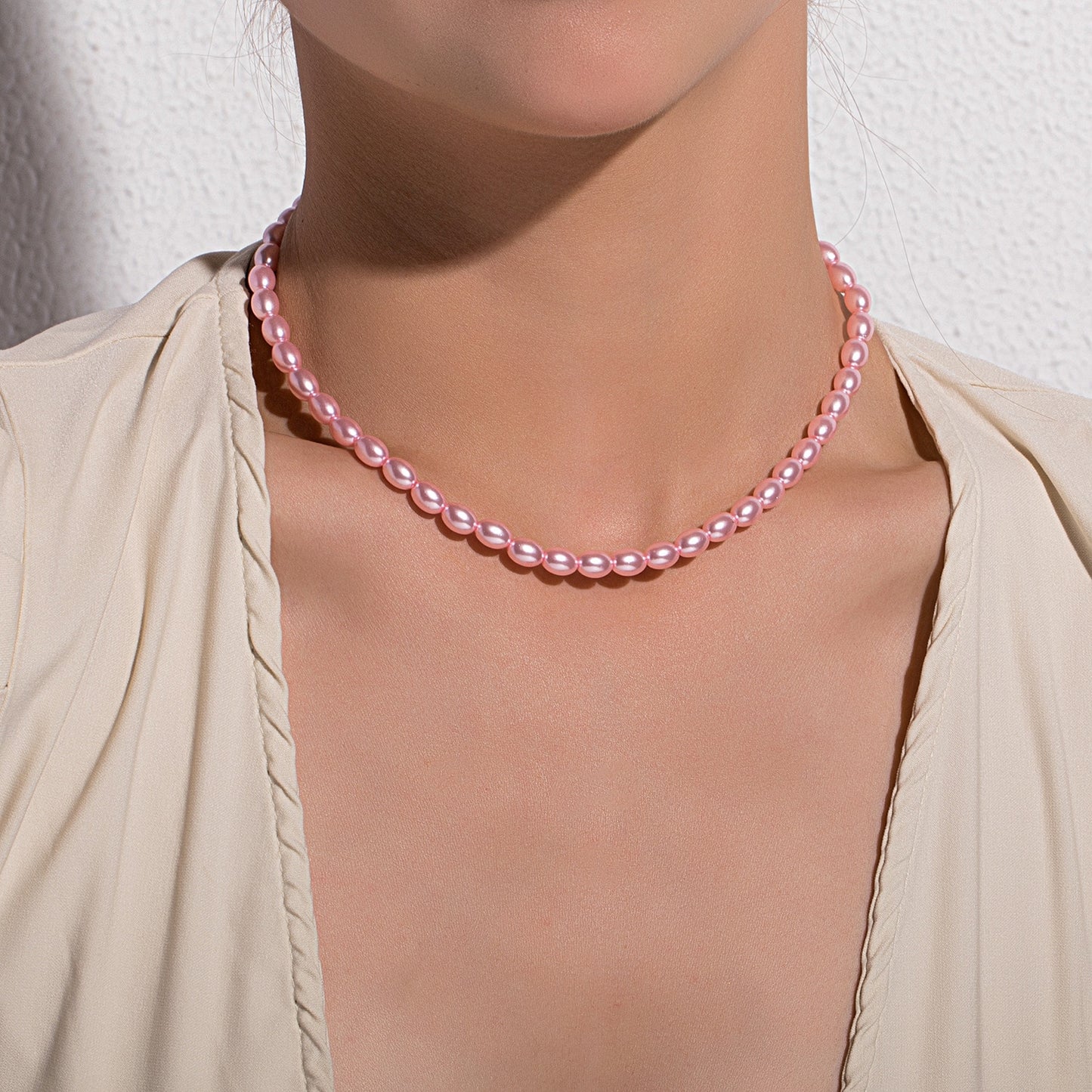 Pearl Chain Necklace - Lavishic
