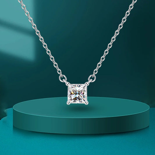 Moissanite Necklace Pendant - Lavishic