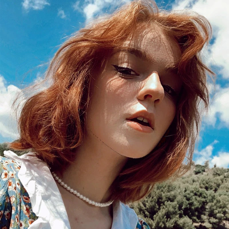 Pearl Chain Necklace - Lavishic