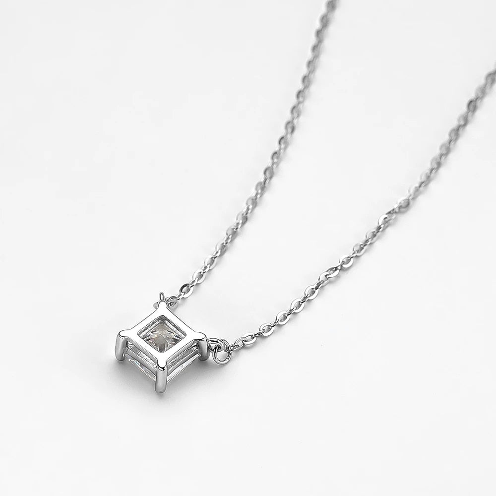 Moissanite Necklace Pendant - Lavishic